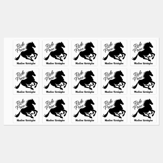Aangepaste naam gratis labels (Vel)