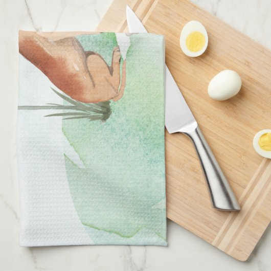 Aangepaste naam: Great Dane Pet Dog Theedoek (Quarter Fold)