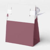 Aangepaste naam grijs baseball-patroon bedankdoosjes (Achterkant)