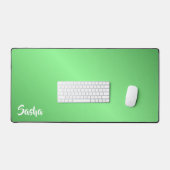 Aangepaste naam groen verloop bureaumat (Keyboard & Muis)