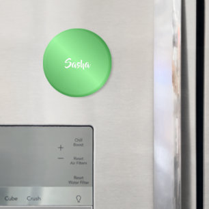 Aangepaste naam groen verloop magneet