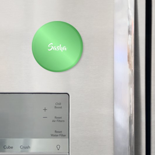 Aangepaste naam groen verloop magneet (Insitu (Koelkast))