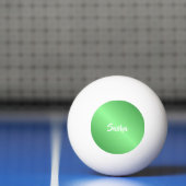 Aangepaste naam groen verloop pingpongbal (Net)