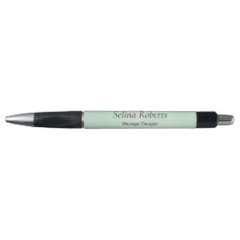 Aangepaste naam groene aquarel pen
