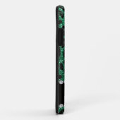 Aangepaste naam groene glittersplaat Case-Mate iPhone case (Achterkant/rechts)