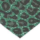 Aangepaste naam groene glittersplaat korte tafelloper (Hoek)