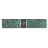Aangepaste naam groene glittersplaat korte tafelloper (Horizontaal)