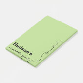 Aangepaste naam: Groene plakband Post-it® Notes (Schuin)