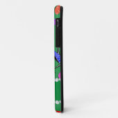Aangepaste naam groene regenboogluipaard hoge hakk Case-Mate iPhone case (Achterkant/links)