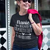 Aangepaste naam | Grootmoeder is oud voor dames T-shirt