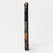 Aangepaste naam Grungy Autumnal Industrial Leaves Case-Mate iPhone Case (Achterkant/links)