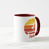 Aangepaste naam Gymnastiek / Gymnast Mok (Voorkant rechts)