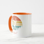 AANGEPASTE NAAM GYMNASTIEK MOK | CADEAU VOOR TURNE (Voorkant links)