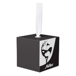 Aangepaste naam Hallo zwart-wit Golf Decoratie