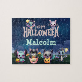 Aangepaste naam Halloween Draak Puzzel