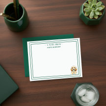 Aangepaste naam Hand getekend Golden Doodle Martin