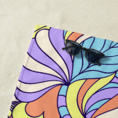 Aangepaste naam Handdoeken Kleurrijke Doodles (In situ)