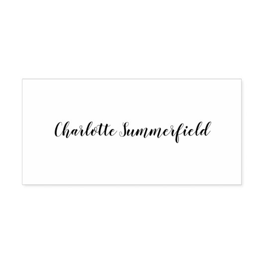 Aangepaste naam Handtekening Bedrijfseigenaar Scri Zelfinktende Stempel (Design)