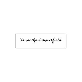 Aangepaste naam Handtekening Bedrijfseigenaar Zelfinktende Stempel