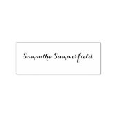 Aangepaste naam handtekening bedrijfsleider rubberstempel (Afrduk)