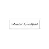 Aangepaste naam handtekening bedrijfsleider zelfinktende stempel (Design)