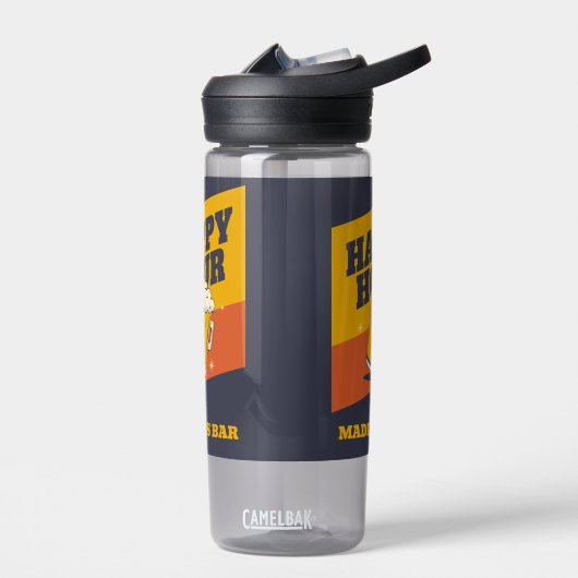 Aangepaste naam Happy Hour Waterfles (Links)