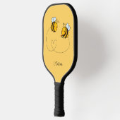 Aangepaste naam Happy Love Bees Pickleball Paddle (Links)