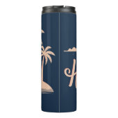 Aangepaste naam Hawaii Thermosbeker (Achterkant)