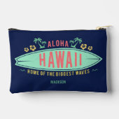 Aangepaste naam Hawaiian Surfer Etui (Achterkant)