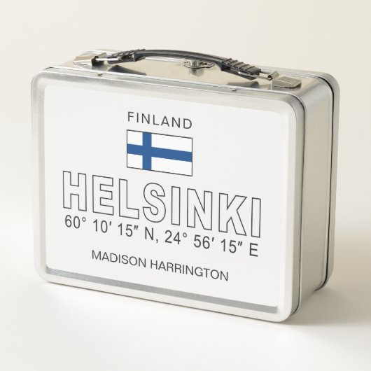 Aangepaste naam Helsinki Coördinaten (Achterkant)