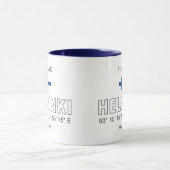 Aangepaste naam Helsinki Coördinaten Mok (Midden)
