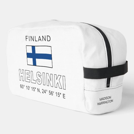 Aangepaste naam Helsinki Coördinaten Toilettasje (Linkerhoek)
