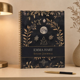 Aangepaste naam Hemelse Botanische Studiejournaal Notitieboek