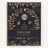 Aangepaste naam Hemelse Botanische Studiejournaal Notitieboek (Voorkant)