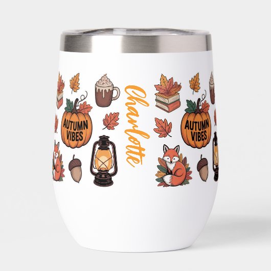 Aangepaste naam herfststemming (Achterkant)