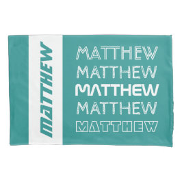 Aangepaste naam - Herhalen - hoesje met kussen Kussensloop