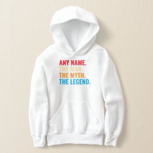 Aangepaste naam Het Man The Myth The Legend Retro