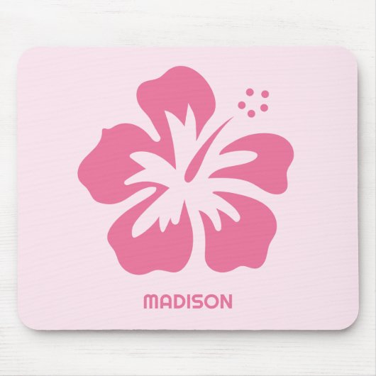 Aangepaste naam Hibiscus Muismat (Voorkant)