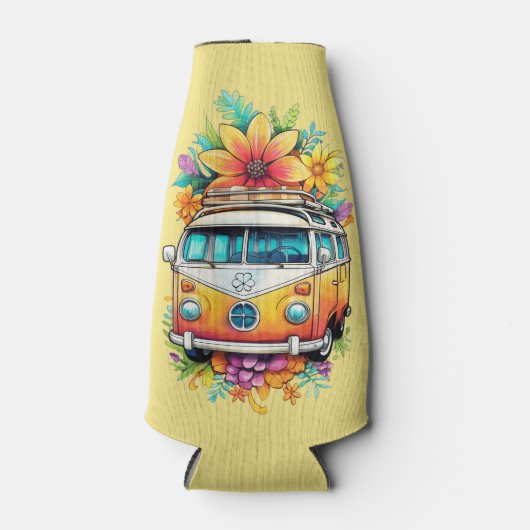 Aangepaste naam Hippie Van Flesjeskoeler (Voorkant)