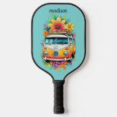 Aangepaste naam Hippie Van Pickleball Paddle (Voorkant)
