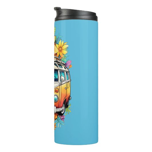 Aangepaste naam Hippie Van Thermosbeker (Geroteerd rechts)