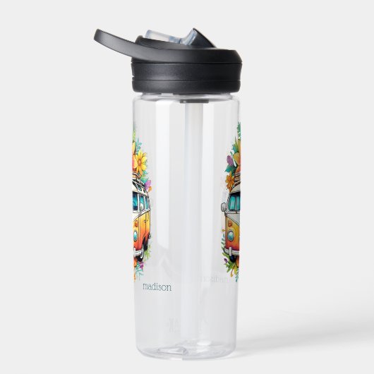 Aangepaste naam Hippie Van Waterfles (Rechts)