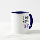 Aangepaste naam 'Hocus Pocus Thee Helpt me Focus t Mok (Voorkant rechts)