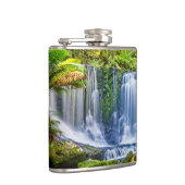 Aangepaste naam Hoefijzer Herfsten Australië flesj Heupfles (Rechts)