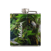 Aangepaste naam Hoefijzer Herfsten Australië flesj Heupfles (Achterkant)