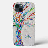 Aangepaste naam Hoesje-Mate iPhone Case (Achterkant)