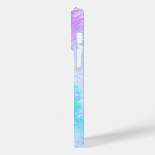 Aangepaste naam Holographic Iridescent Case-Mate iPhone Case (Achterkant / Links)