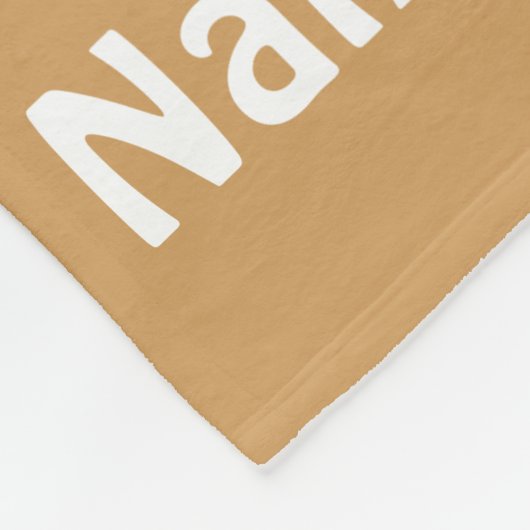 Aangepaste naam hondenliefhebber Basset Hound Blan Fleece Deken (Hoek)