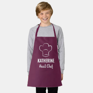 Aangepaste naam Hoofdchef Souschef Keuken Koken Schort