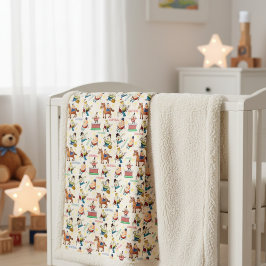 Aangepaste naam Humpty Dumpty Nursery Rhyme Sherpa Deken